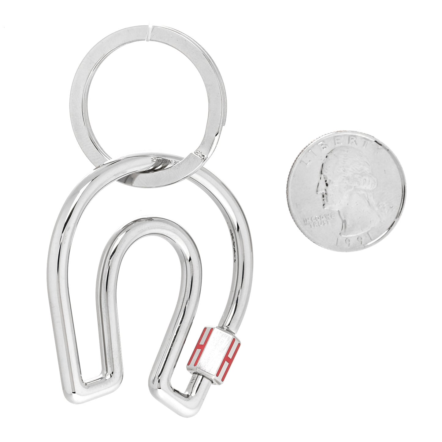 Stainless Steel Fer a Cheval Key Ring