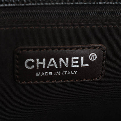 Chanel Caviar Quilted Grand Shopping Tote GST Dark Brown 6 of 8