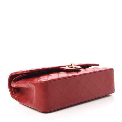 Chanel Lambskin Quilted Medium Double Flap Red 5 of 12