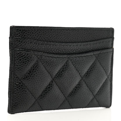 Chanel Caviar Quilted Card Holder Black 3 of 8