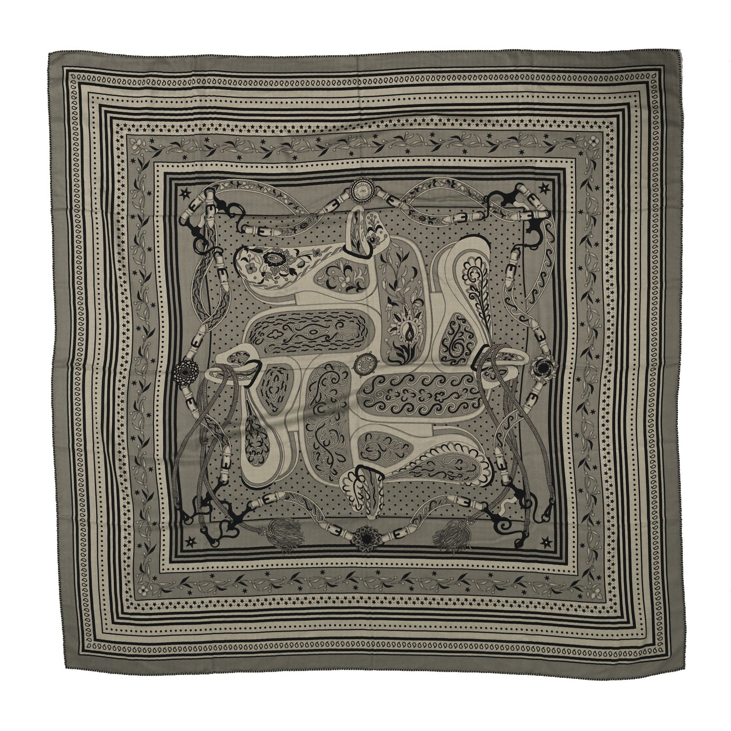 Cashmere Silk Festival Des Amazones Shawl 140