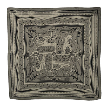 Hermes Cashmere Silk Festival Des Amazones Shawl 140 1 of 5