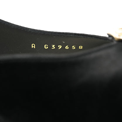 Chanel Satin Strass CC Pumps 41 Black 6 of 8