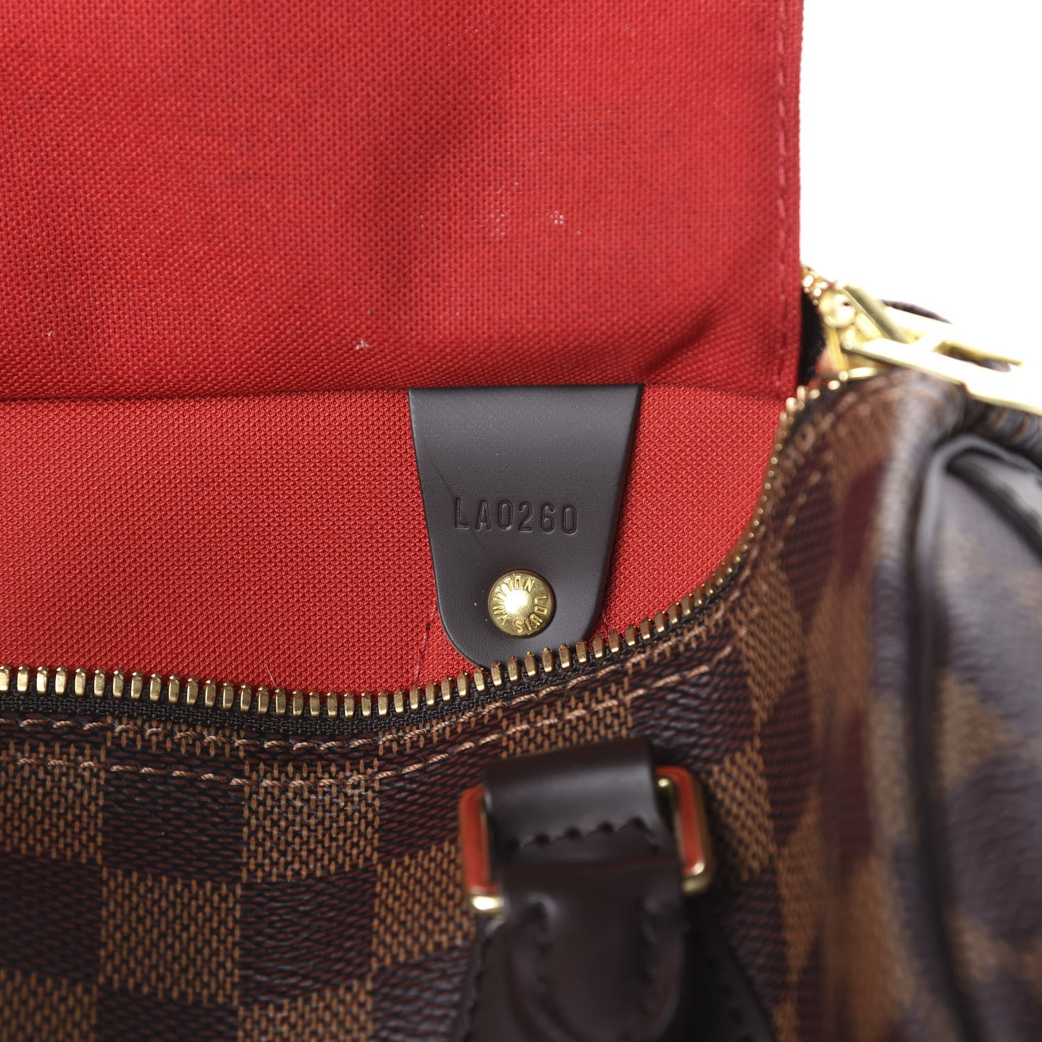 Louis Vuitton Damier Ebene Speedy Bandouliere 25 9 of 10