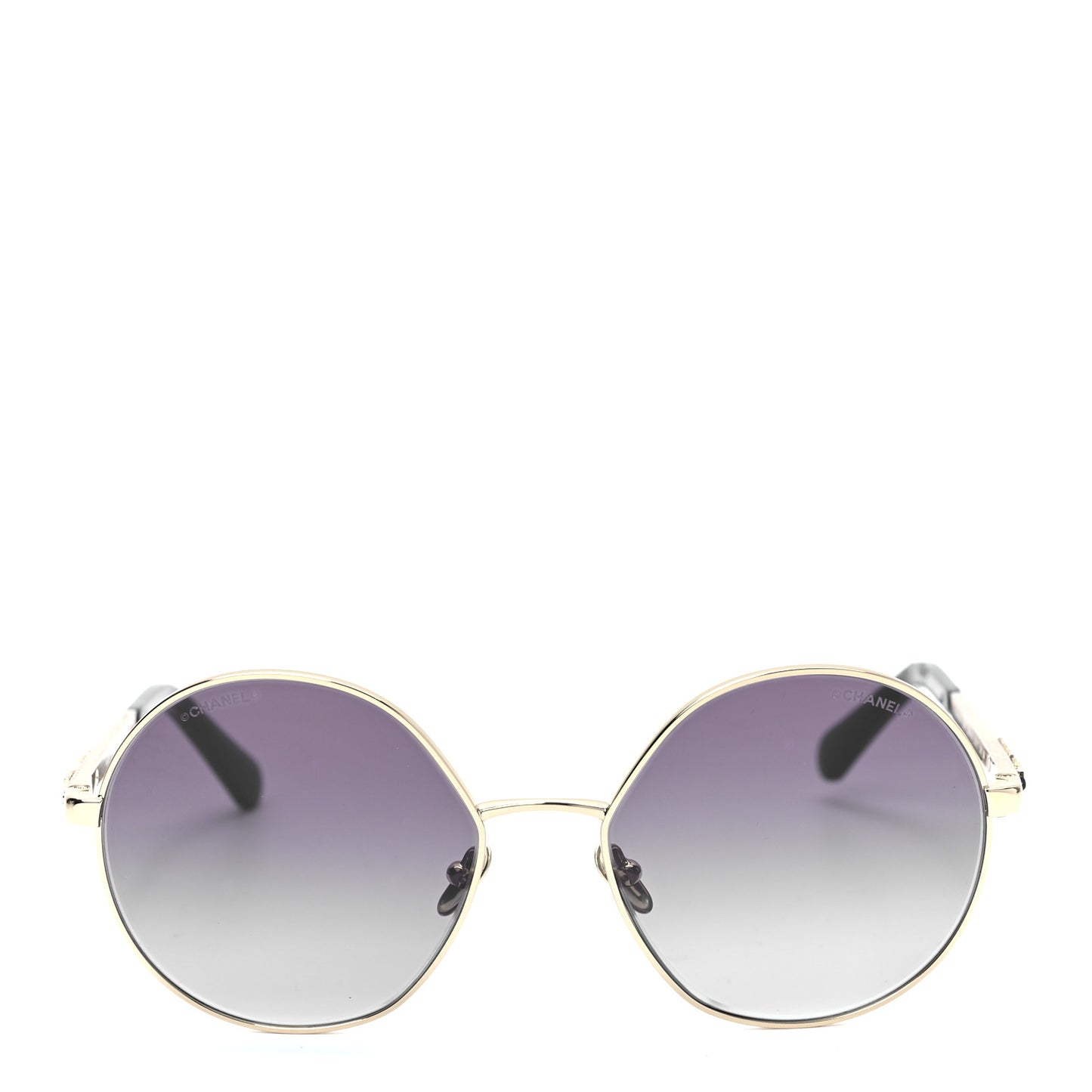 Metal Round Sunglasses 4269 Black