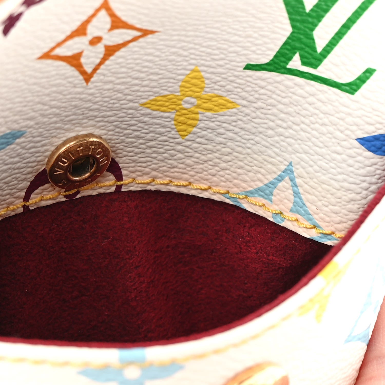 Louis Vuitton Monogram Multicolor Rift White 7 of 12