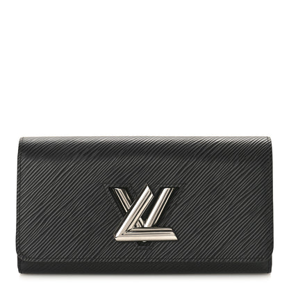 Louis Vuitton Epi Twist Wallet Black 1 of 9