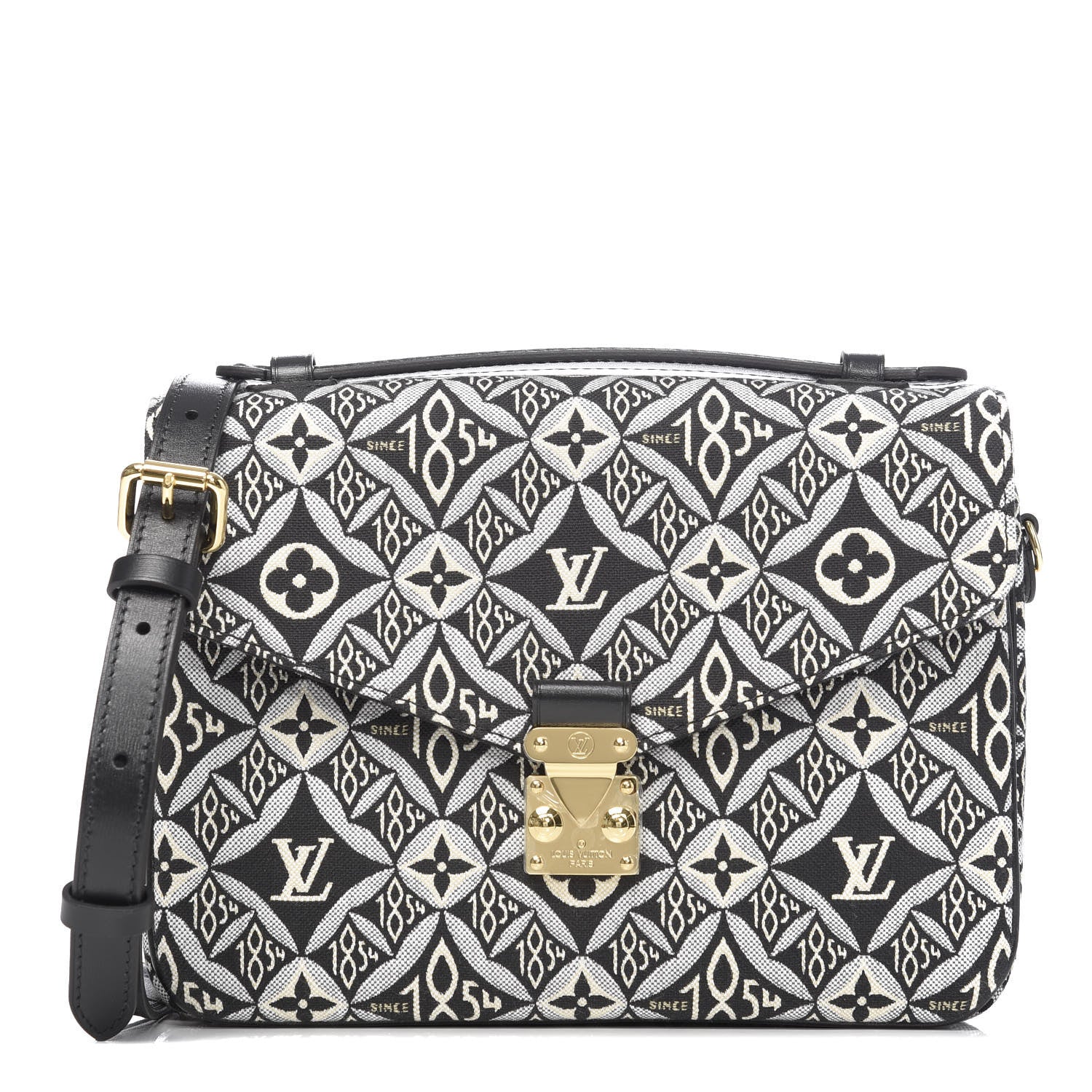 Louis Vuitton Jacquard Since 1854 Pochette Metis Grey 1 of 9