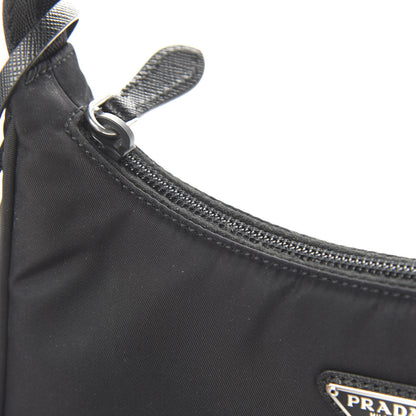 Prada Tessuto Nylon Mini Re-Edition 2000 Bag Black 10 of 10