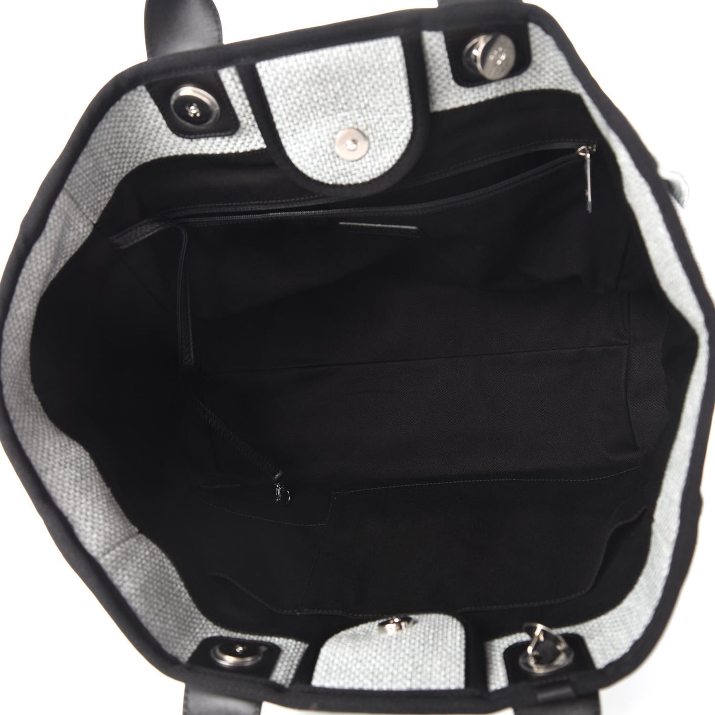 Canvas Medium Deauville Tote Grey