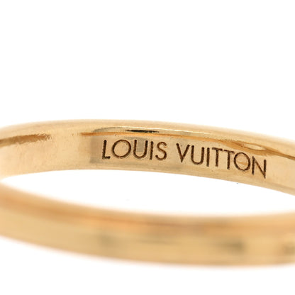 Louis Vuitton LV And Me Letter O Ring M Gold 4 of 5