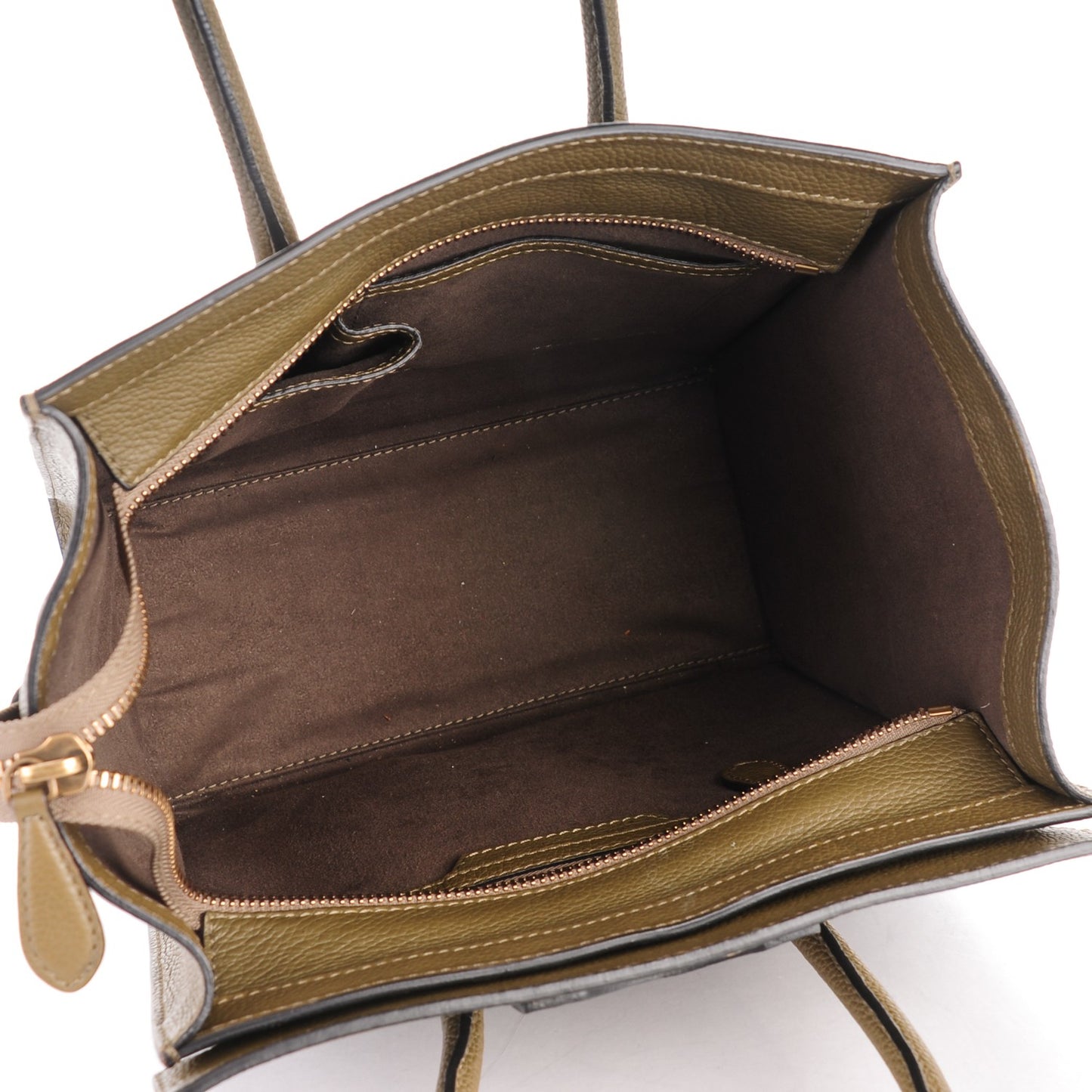 Drummed Calfskin Micro Luggage Jungle