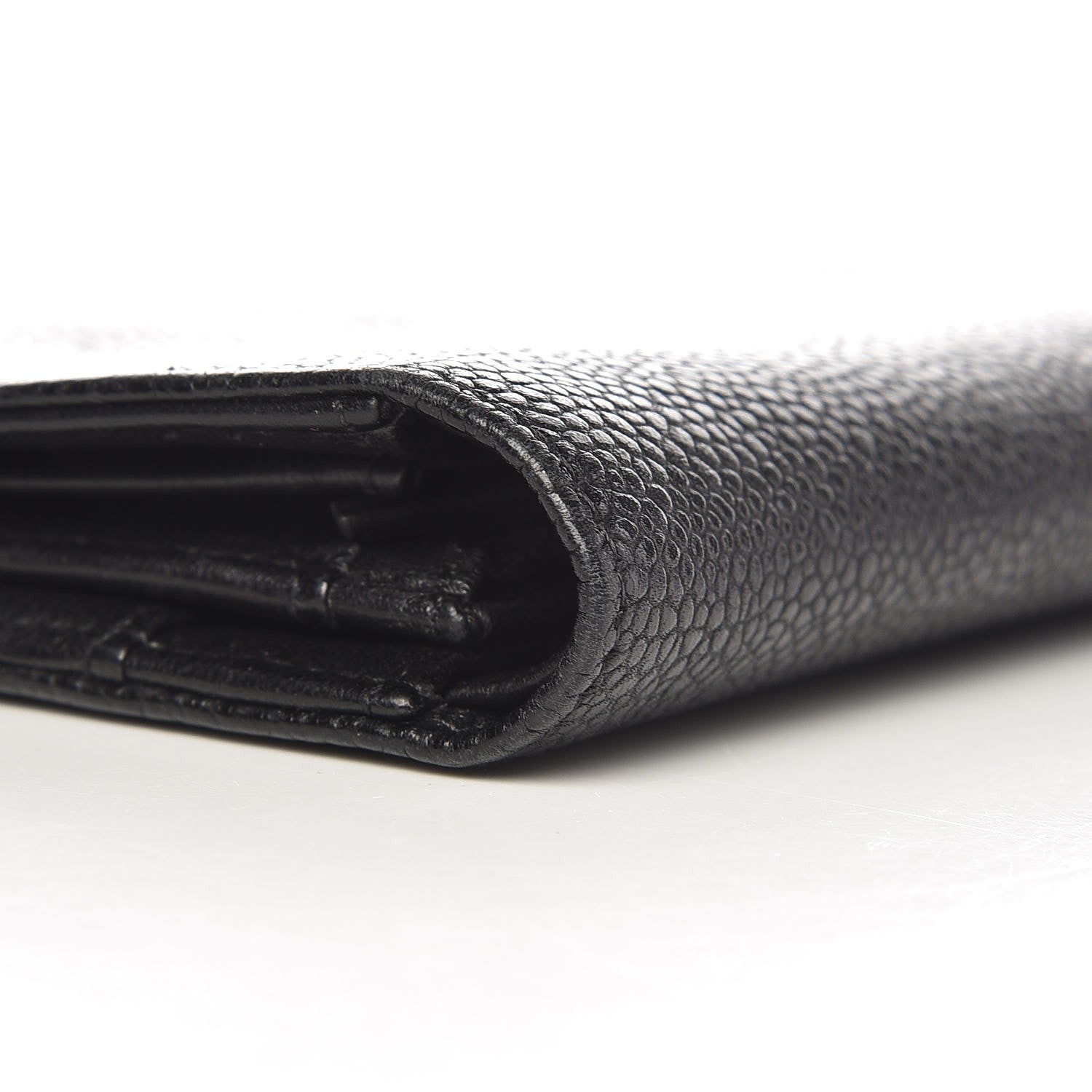 Chanel Caviar Timeless CC Yen Wallet Black 12 of 13