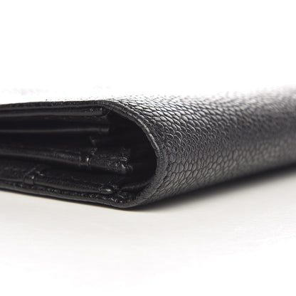 Chanel Caviar Timeless CC Yen Wallet Black 12 of 13