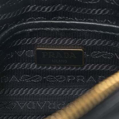 Prada Nappa Gaufre Camera Bag Black 6 of 9