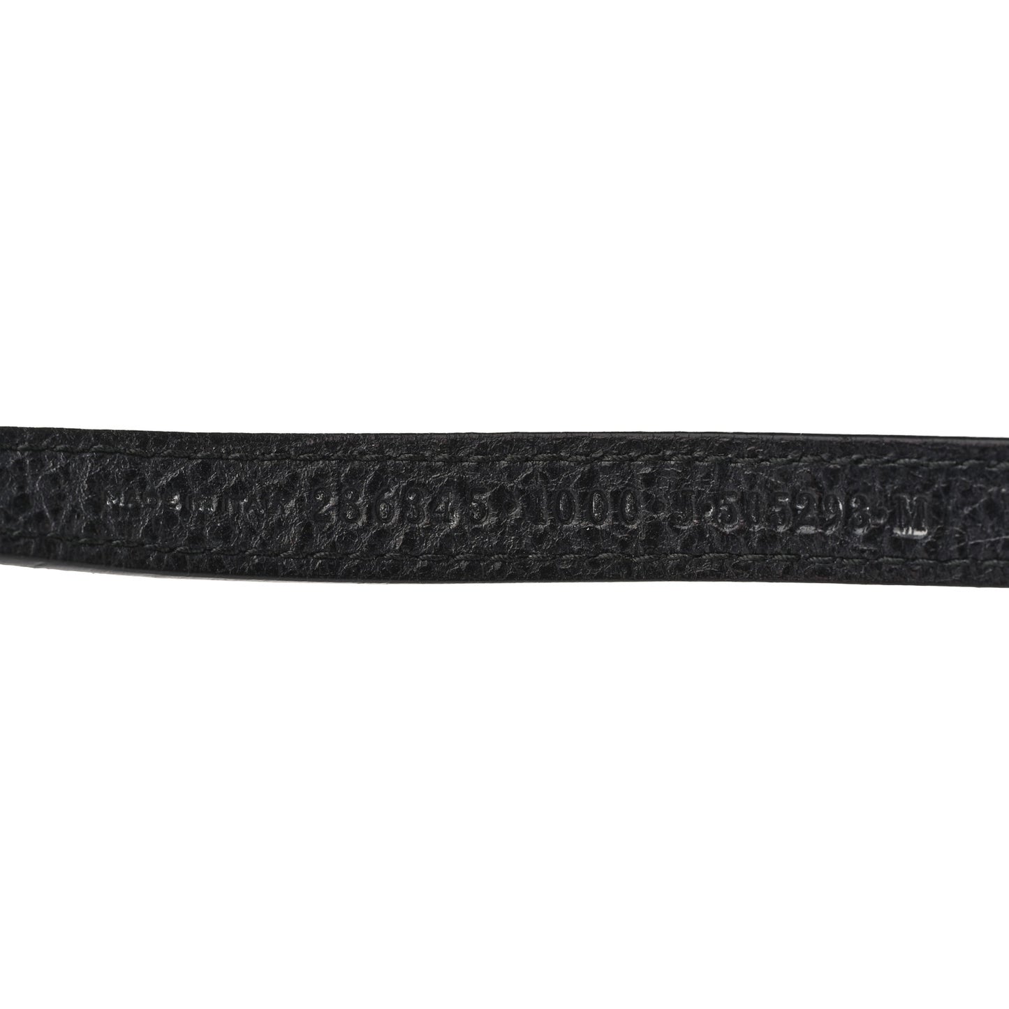 Agneau Giant 12 Gold Hardware Triple Tour Bracelet Black
