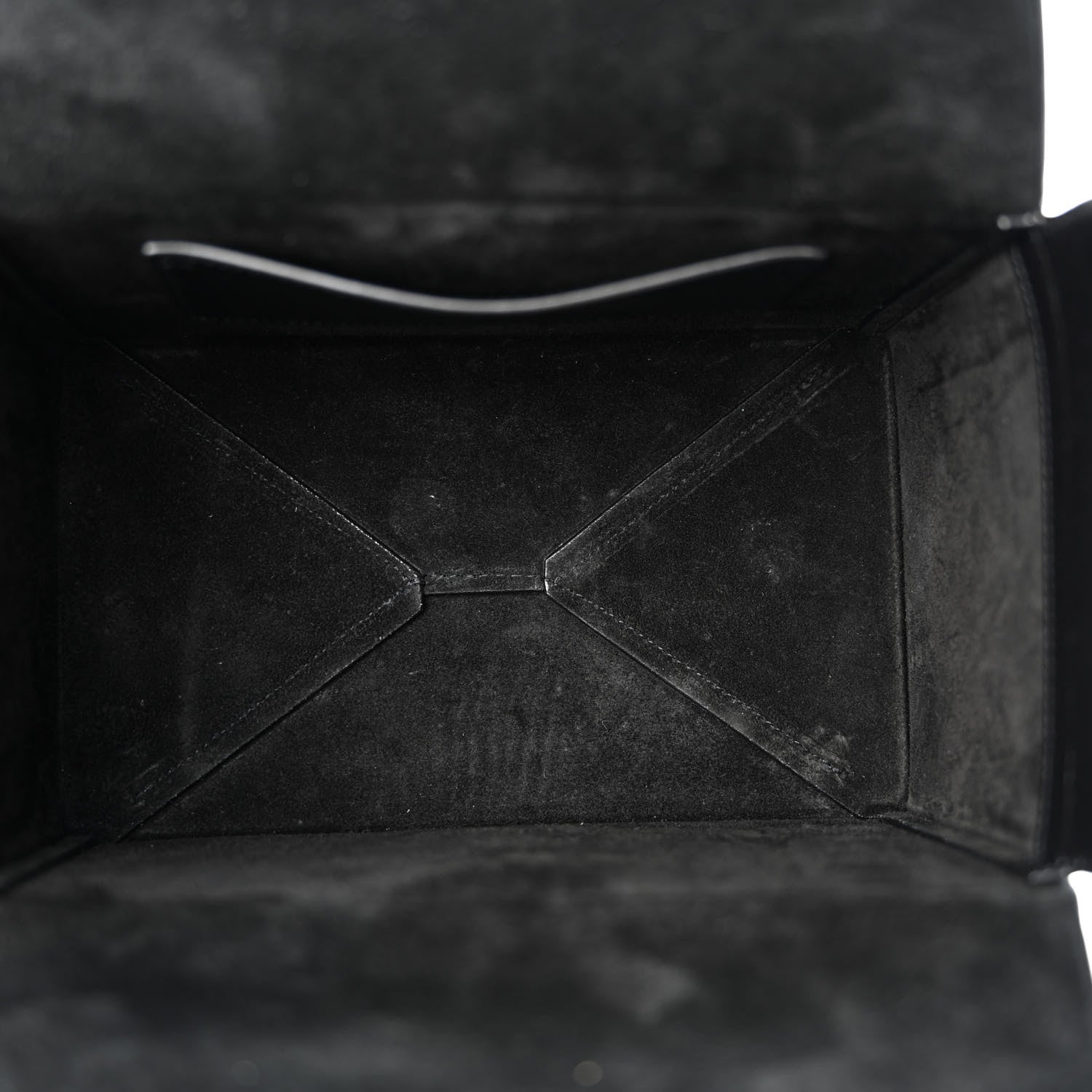 Saint Laurent Calfskin Monogram Take Away Box Black 5 of 9