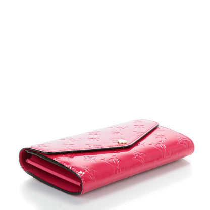 Louis Vuitton Vernis Sarah Wallet NM Rose Indien 5 of 7