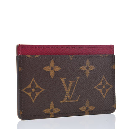 Louis Vuitton Monogram Card Holder Fuchsia 3 of 7