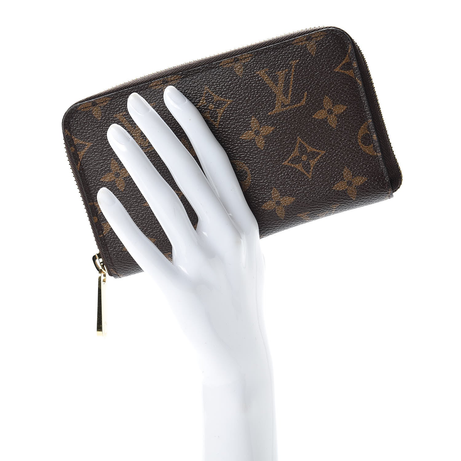 Louis Vuitton Monogram Zippy Compact Wallet 2 of 8