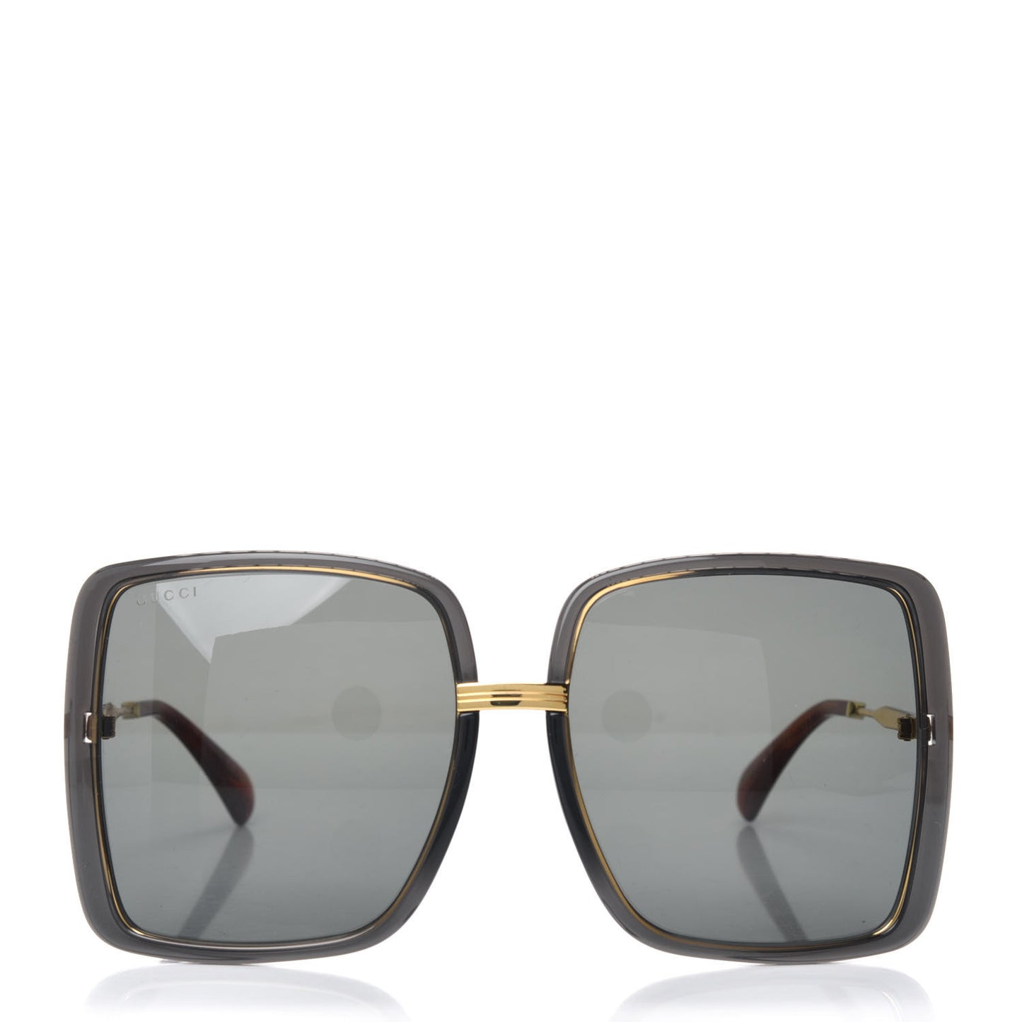 Rectangular Frame Sunglasses GG0903SA Grey