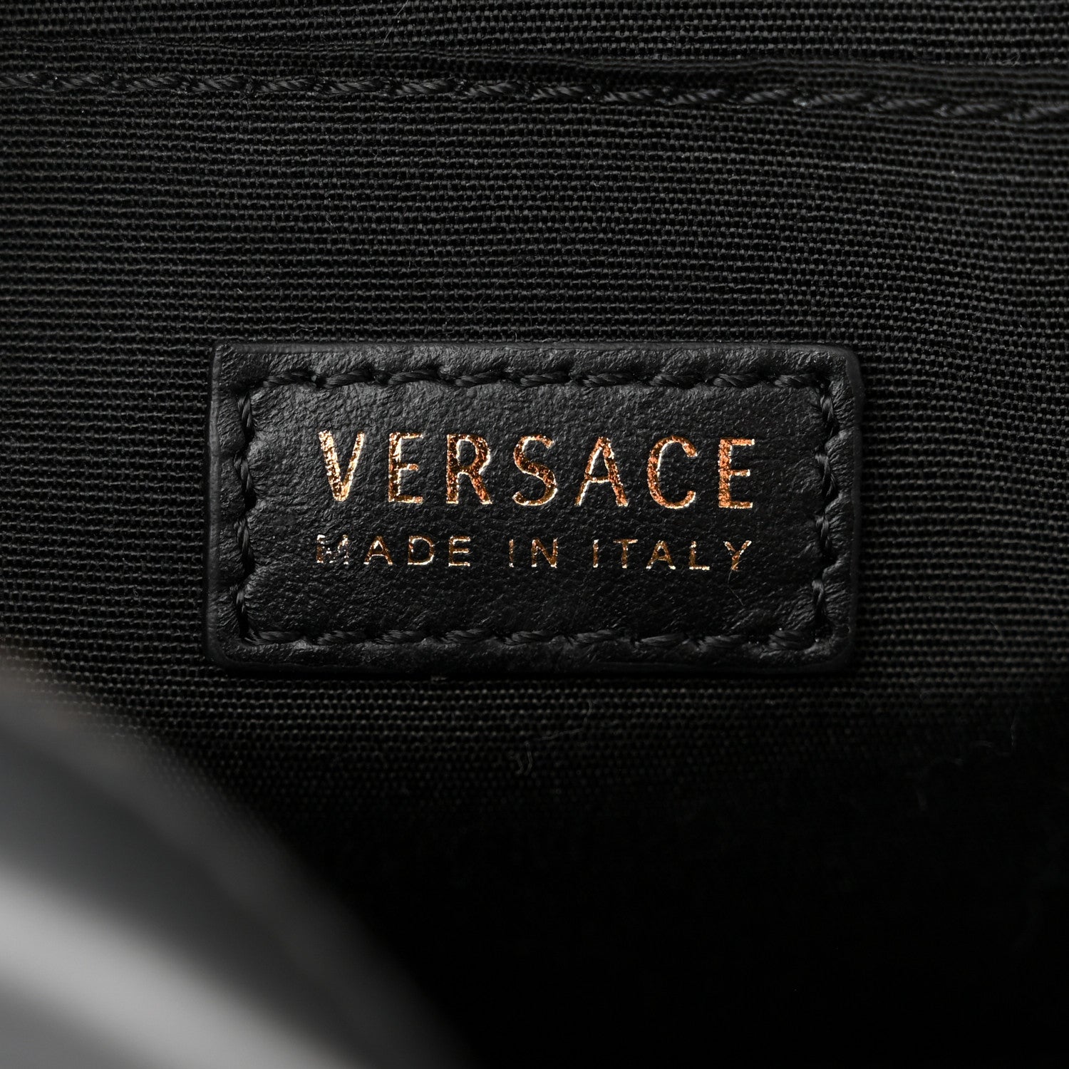 Versace Nappa Virtus Camera Bag Black 6 of 9