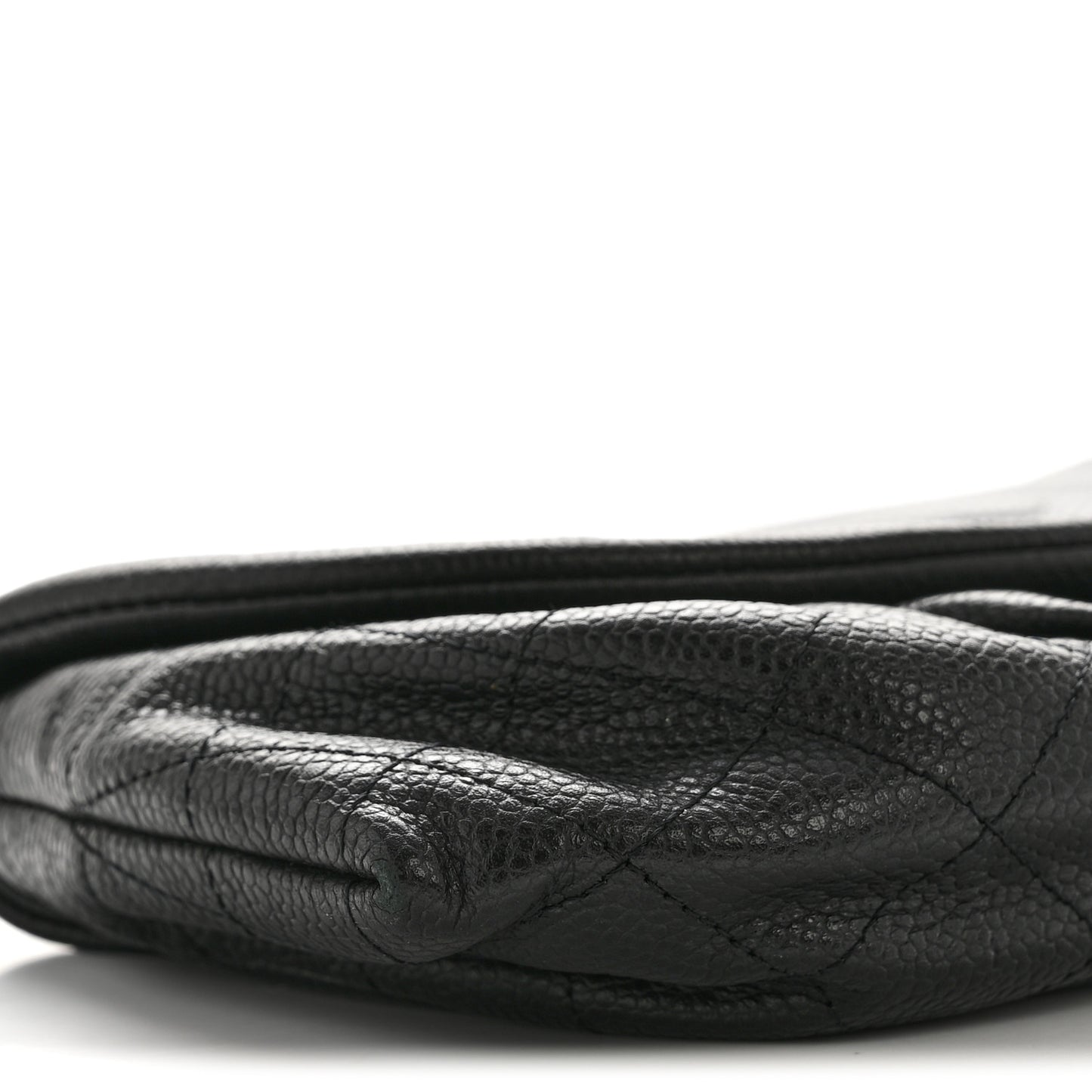 Caviar Half Moon Wallet On Chain WOC Black