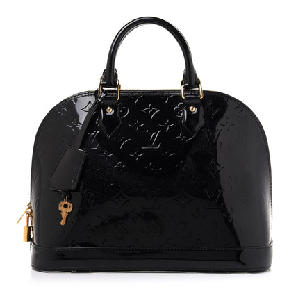 Louis Vuitton Vernis Alma PM Black 1 of 10