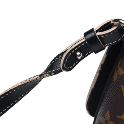 Louis Vuitton Calfskin Monogram Chain It Bag PM Black 19 of 21