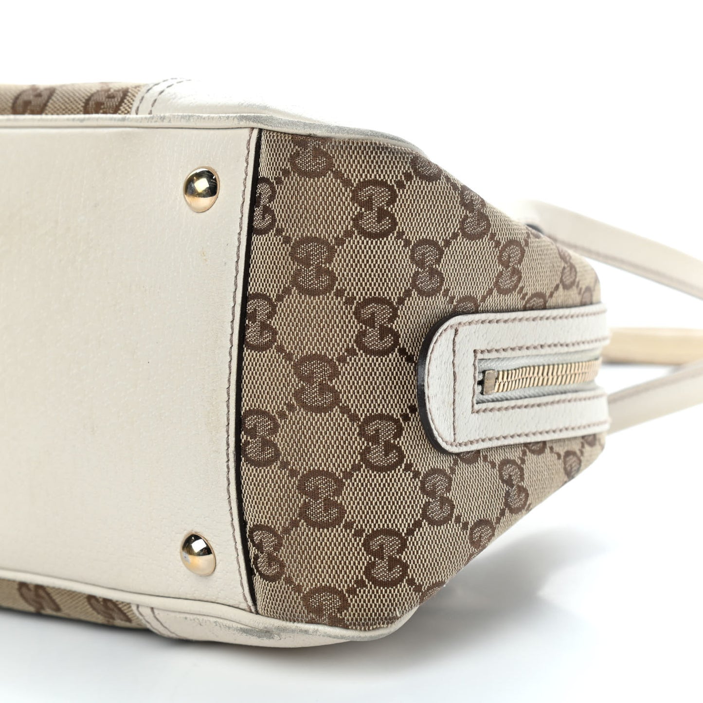 Monogram Small Princy Satchel Off White