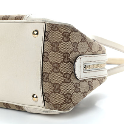 Gucci Monogram Small Princy Satchel Off White 9 of 10