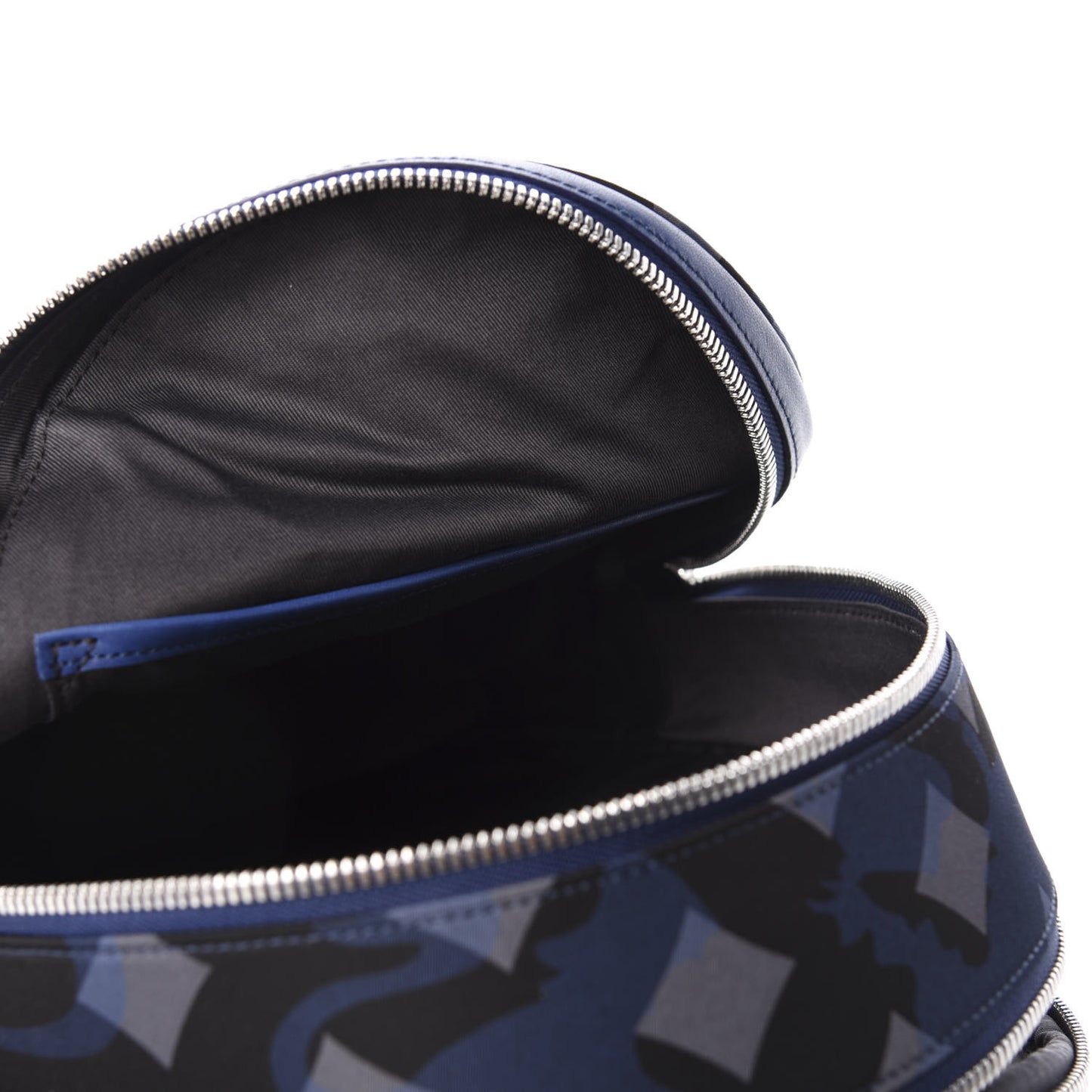 Nylon Camo Dieter Small Backpack Estate Blue