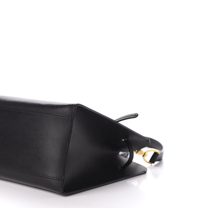 Mansur Gavriel Vegetable Tanned Calfskin Mini Mini Sun Bag Black Flamma 7 of 10