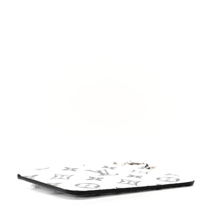 Louis Vuitton Monogram Marelle Pochette Black White 4 of 5