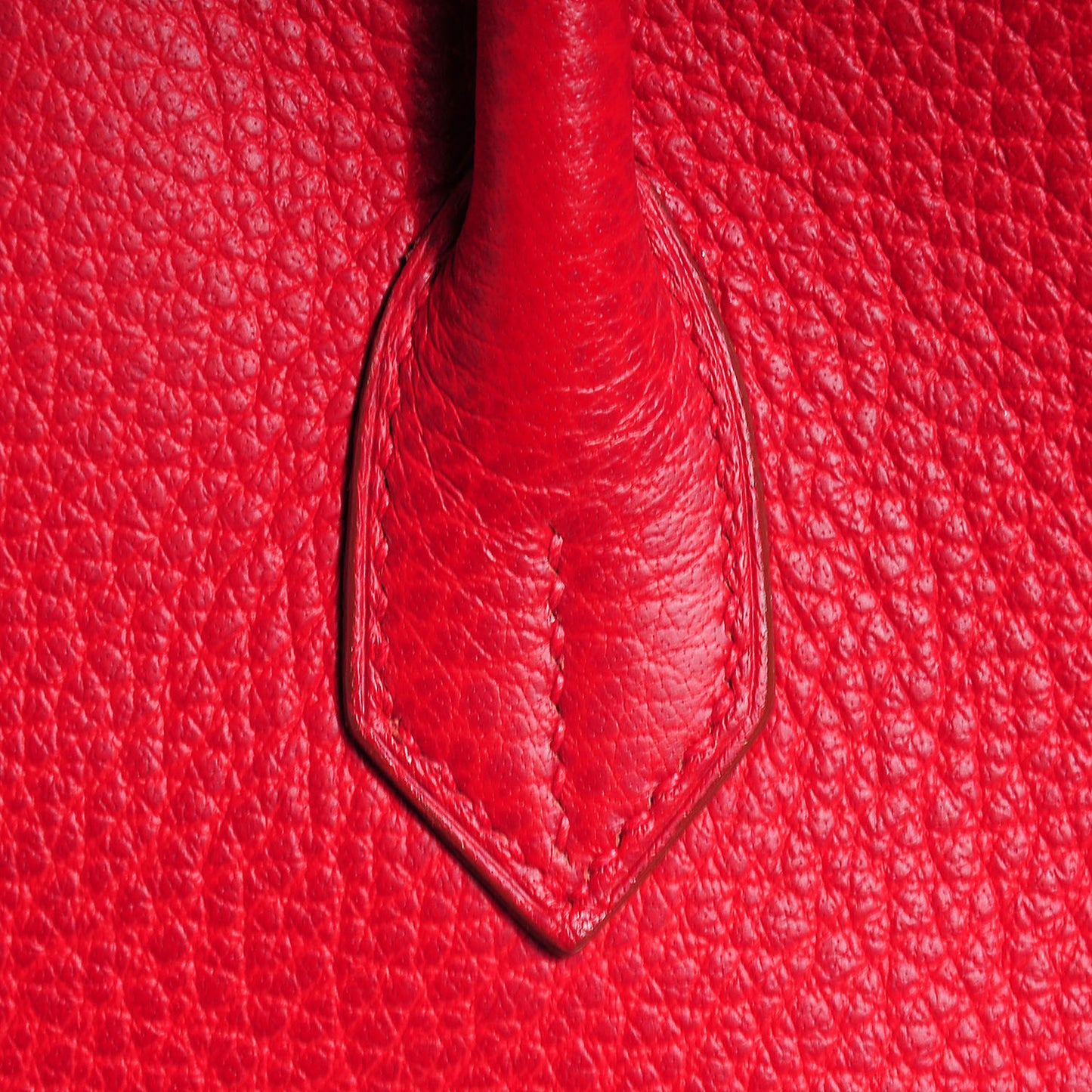 Buffle Skipper Birkin 35 Rouge Vif