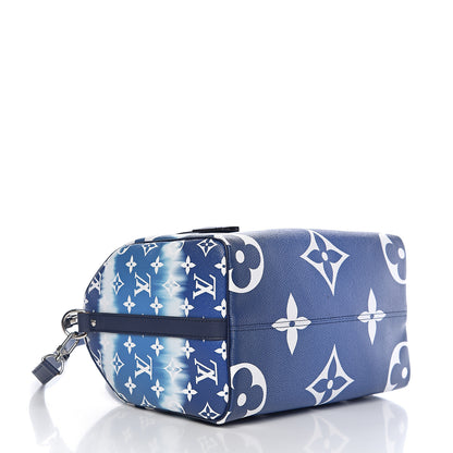 Louis Vuitton Monogram Escale Speedy Bandouliere 30 Blue 3 of 10