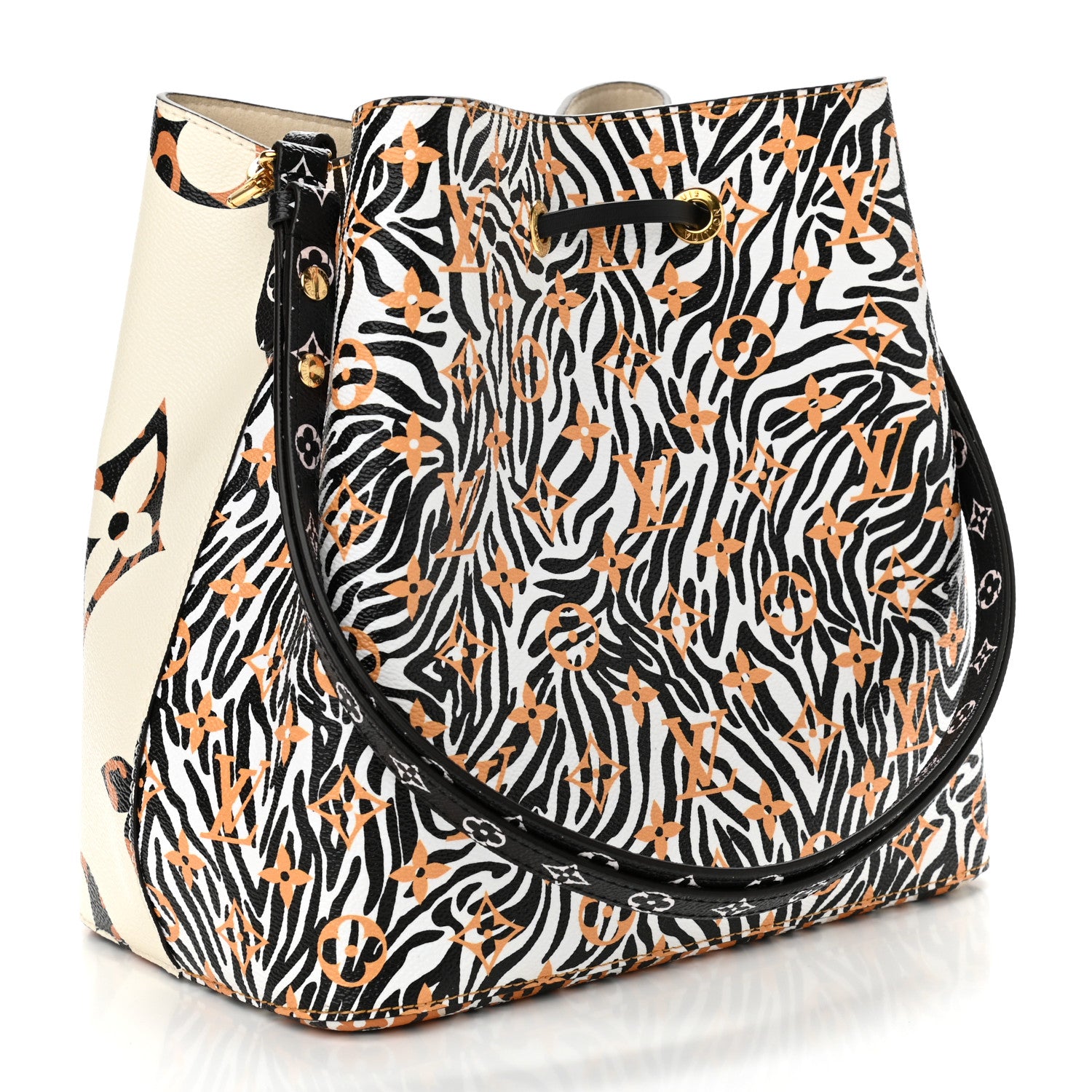 Louis Vuitton Monogram Giant Jungle NéoNoé Ivory 3 of 13