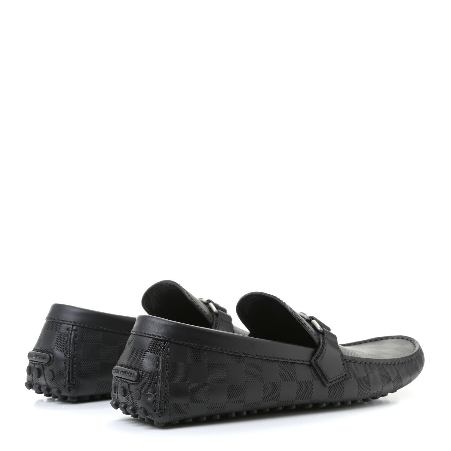 Louis Vuitton Damier Infini Hockenheim Moccasin Loafers 9 Onyx 3 of 11