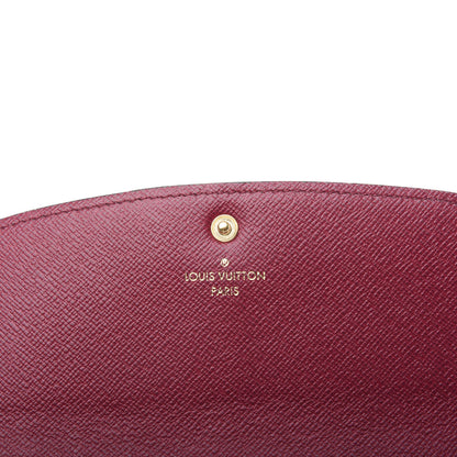 Louis Vuitton Monogram Emilie Wallet Fuchsia 6 of 7