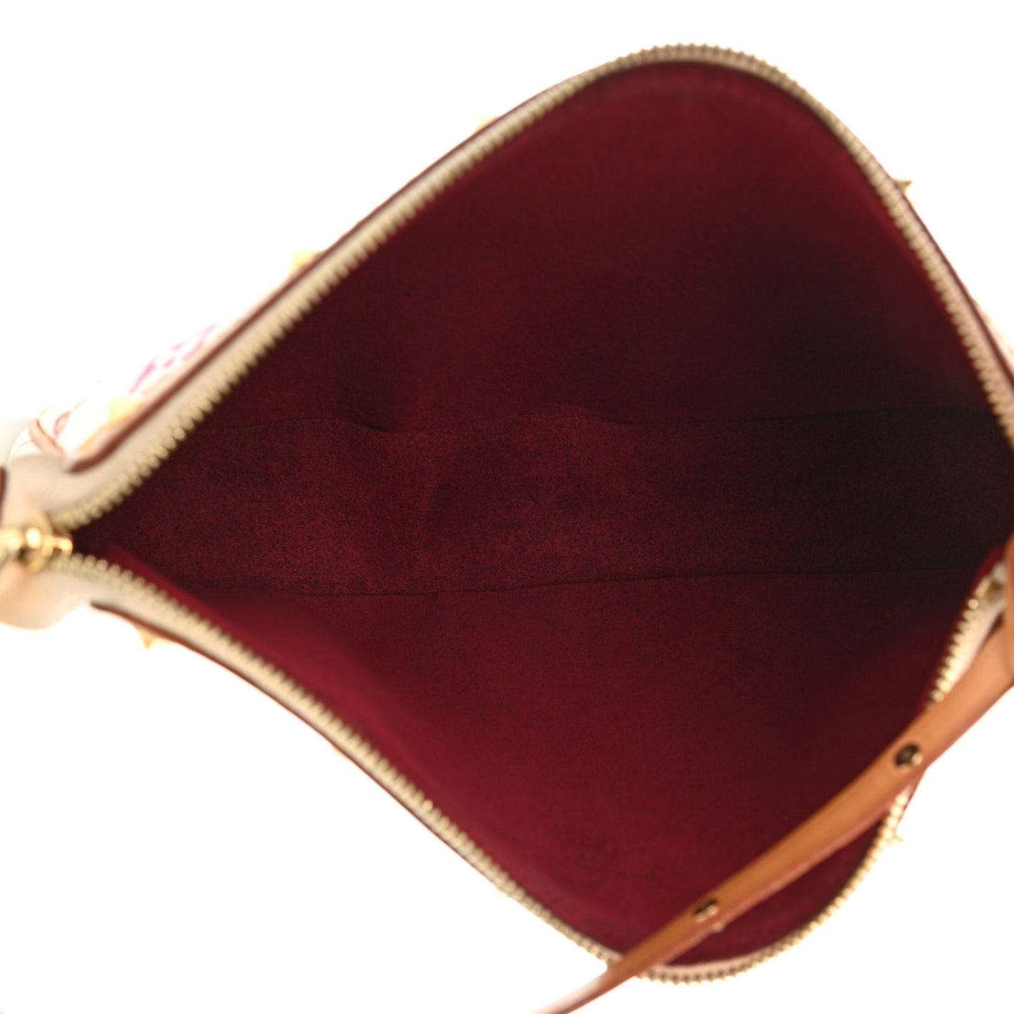 Monogram Multicolor Pochette Accessories White