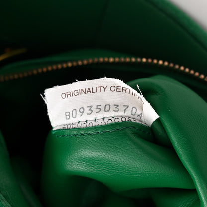 Bottega Veneta Lambskin Maxi Intrecciato Cassette Messenger Racing Green 7 of 11