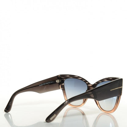 Tom Ford Anoushka Sunglasses TF371 Melange Grey Peach 2 of 10