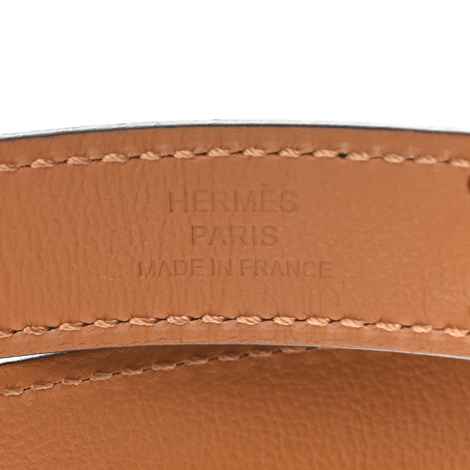 Hermes Epsom Kelly Belt Black 3 of 5