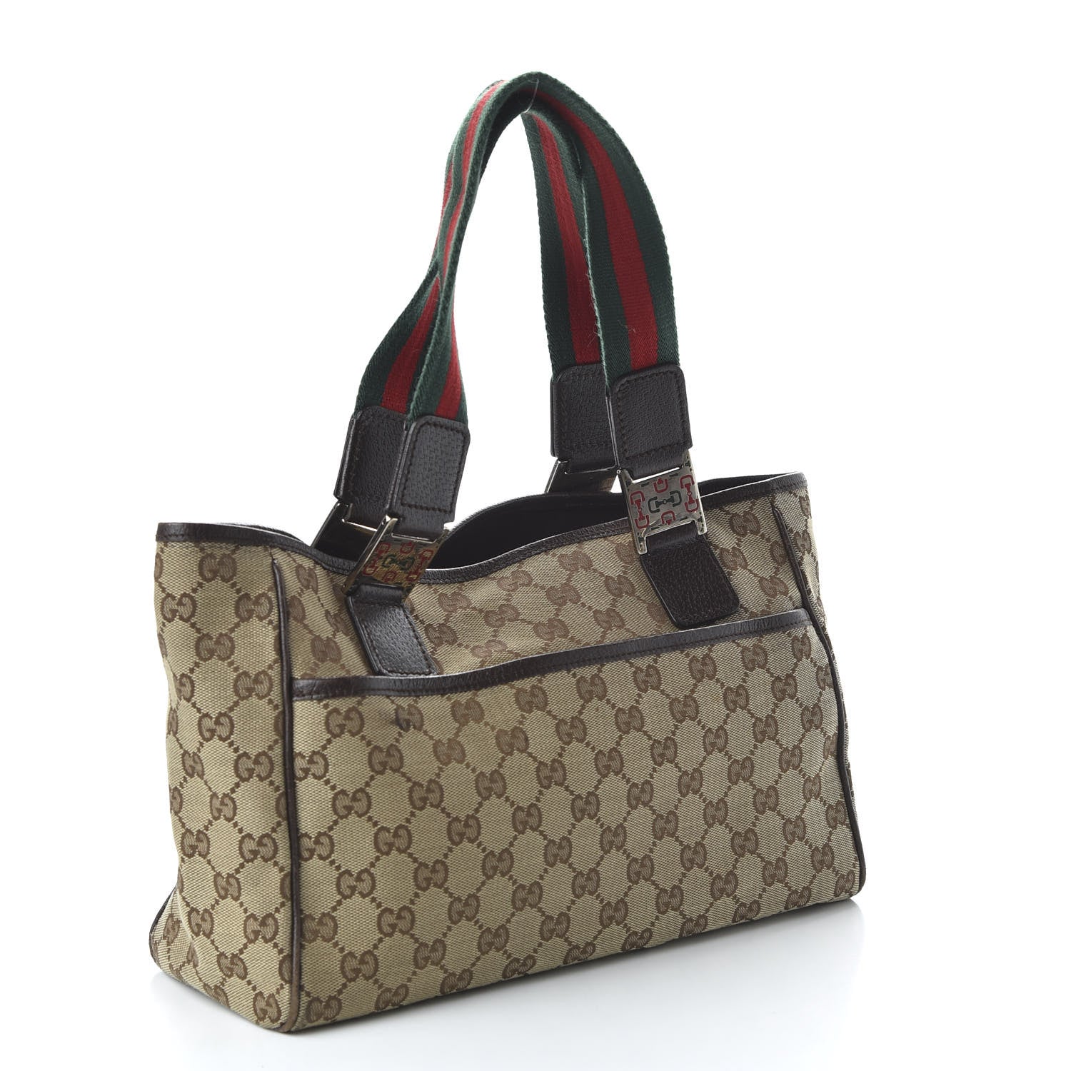 Gucci GG Monogram Pop Tote Brown 3 of 10