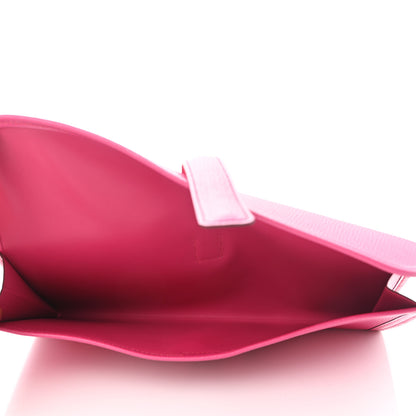 Hermes Chevre Mysore Jige Elan 29 Clutch Rose Shocking 6 of 9