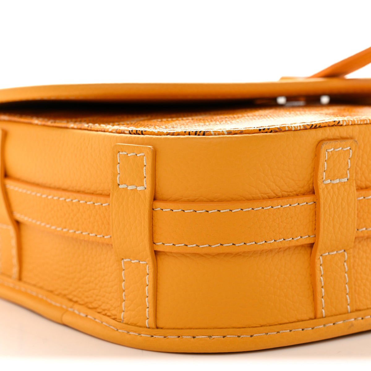 Goyardine Belvedere II PM Messenger Bag Yellow
