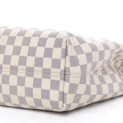 Louis Vuitton Damier Azur Graceful PM Rose Ballerine 9 of 16