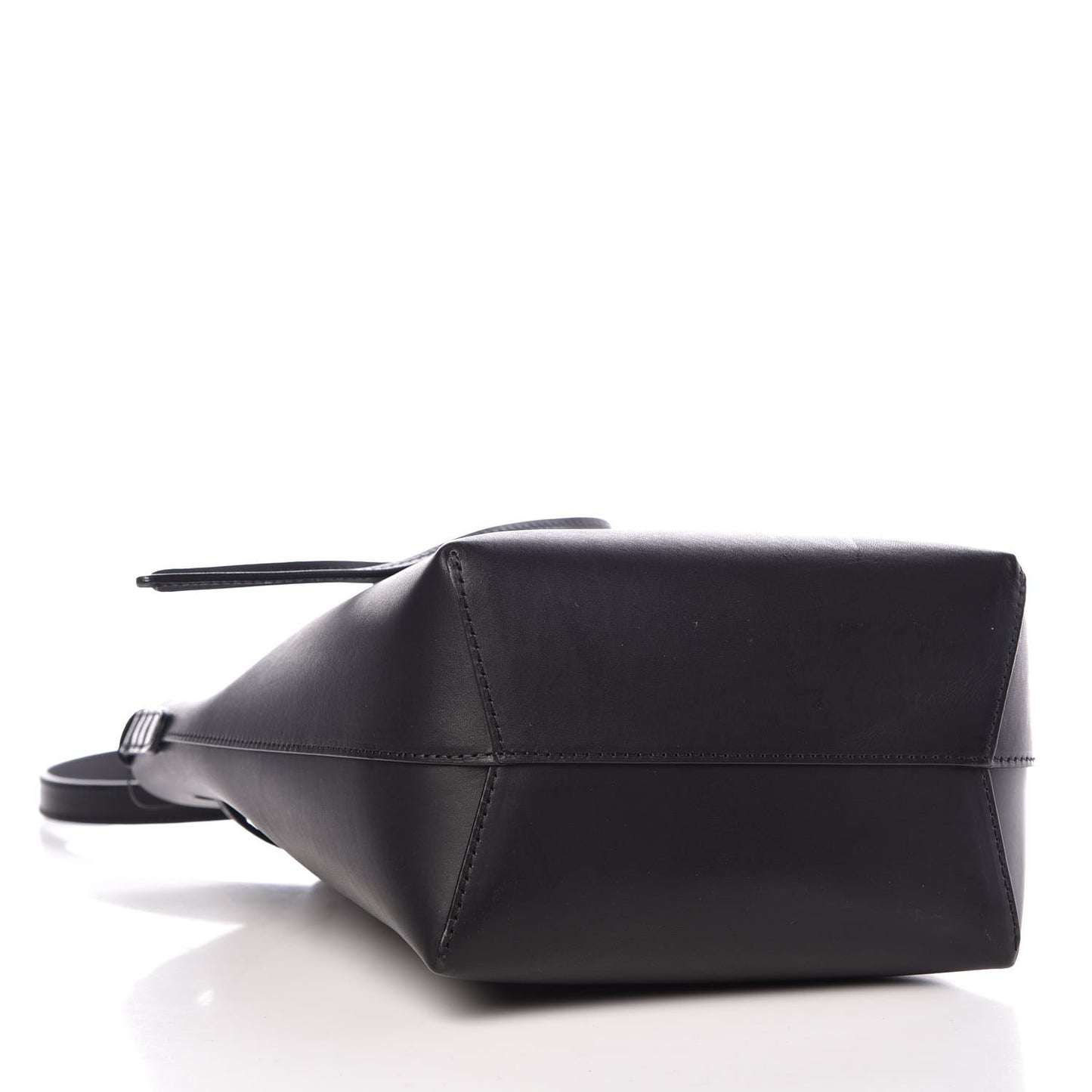 Calfskin Mini Bucket Bag Black Royal