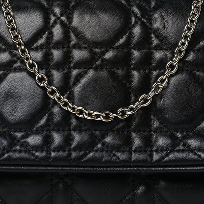 Christian Dior Lambskin Cannage Lady Dior Pochette Black 8 of 10