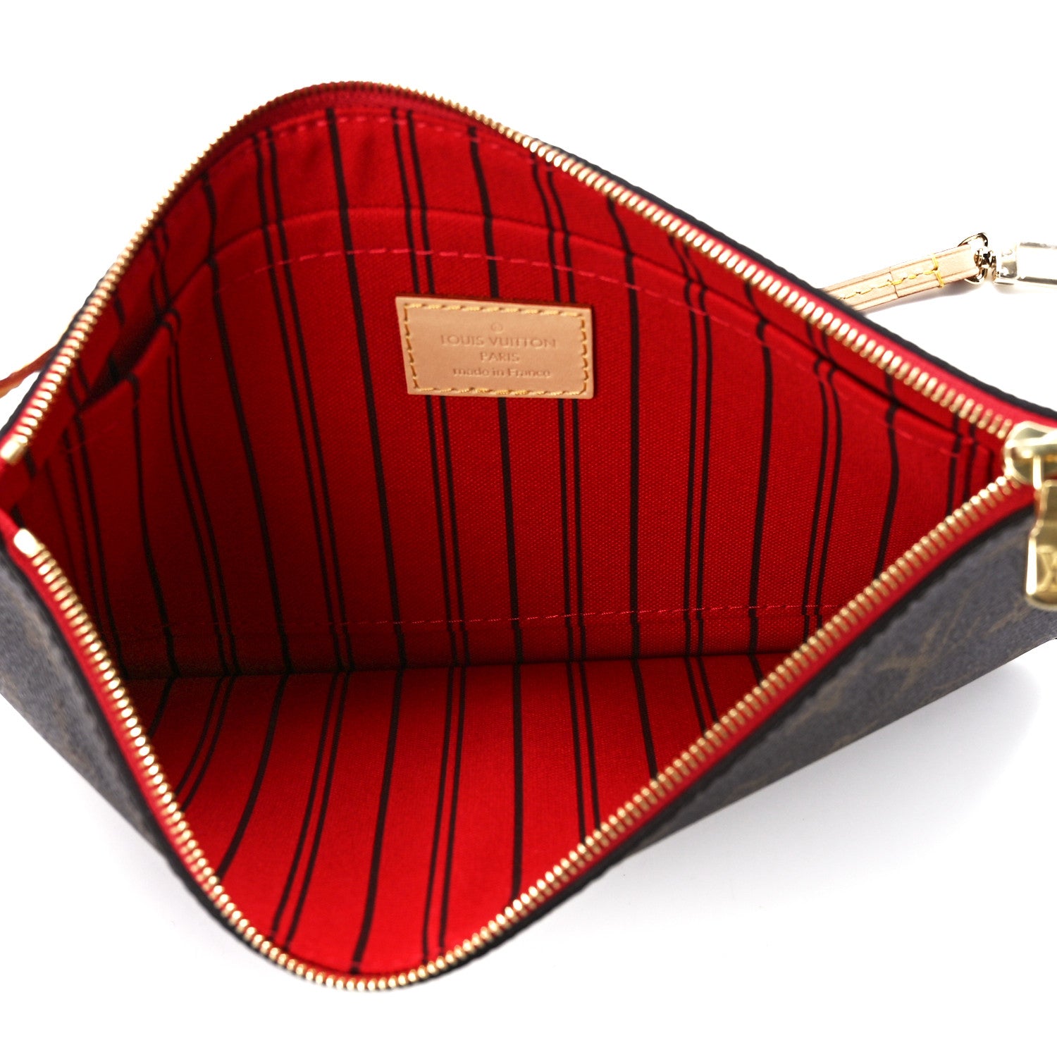 Louis Vuitton Monogram Neverfull MM GM Pochette Cherry 5 of 10